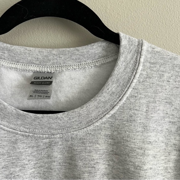 “Easy On Me” by Adele Grey Crewneck Sweatshirt - Picture 3 of 3